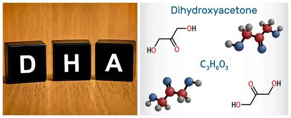 Molecular formula of DHA Molecular formula of DHA